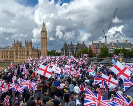 Departing from the UK Tommy Robinson Rally: A Troubling Observation