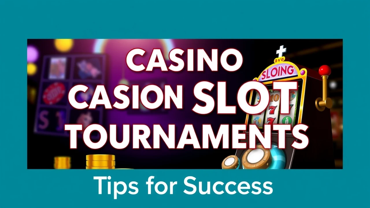 Casino Slot Tournaments: Tips for Success