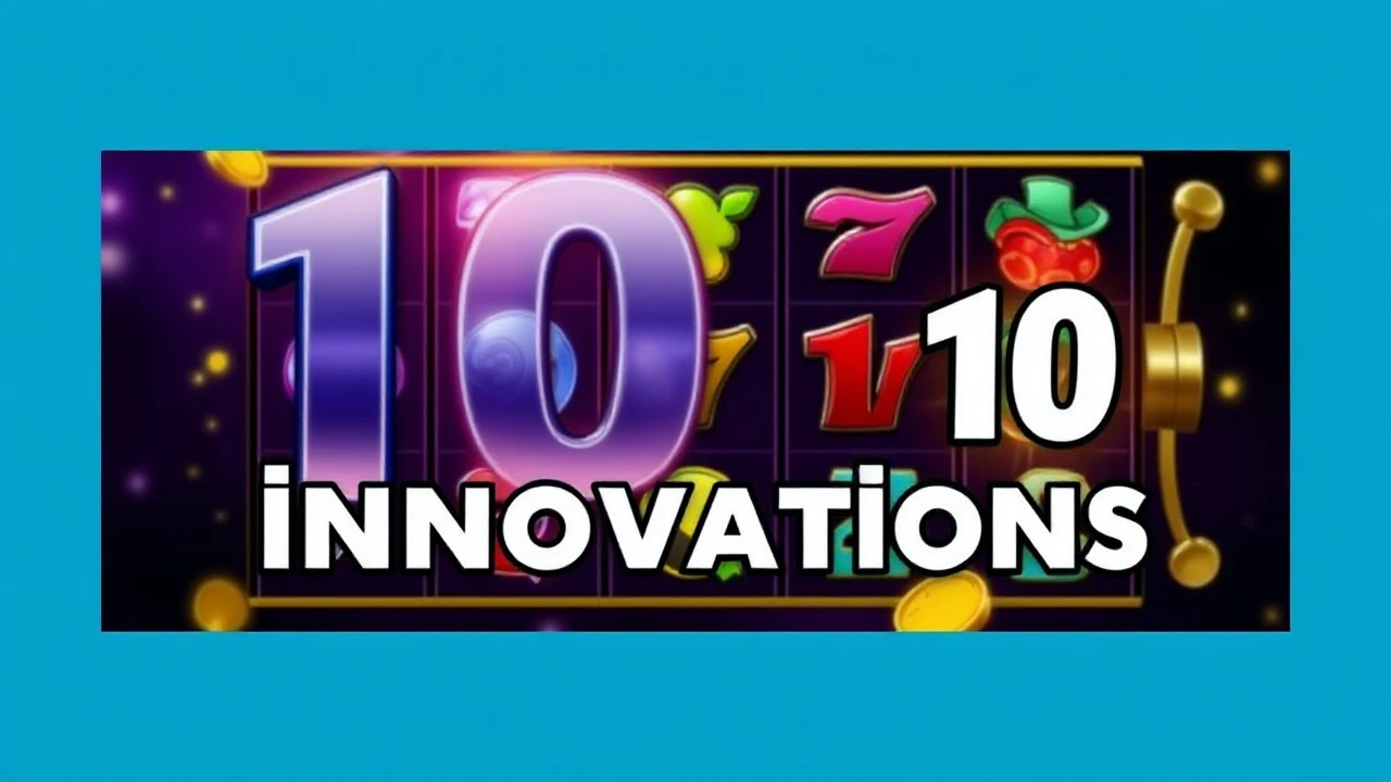 Revolutionizing the Industry: The Top 10 Slot Game Innovations
