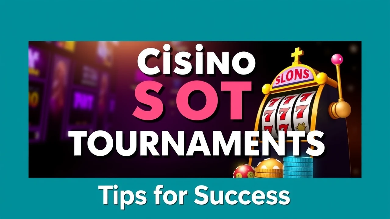 Casino Slot Tournaments: Tips for Success